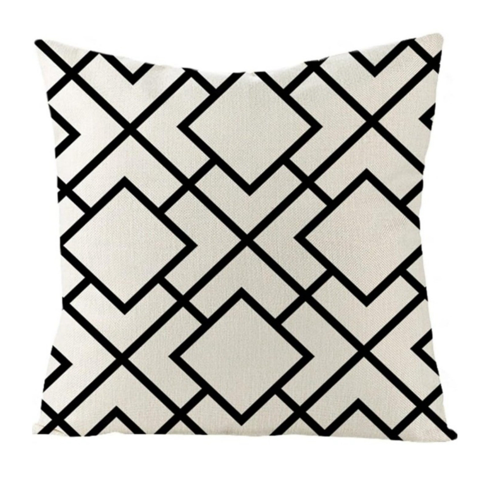 Abstract Bohemian Pattern Pillow Cover